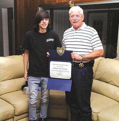 Sheriff award teen