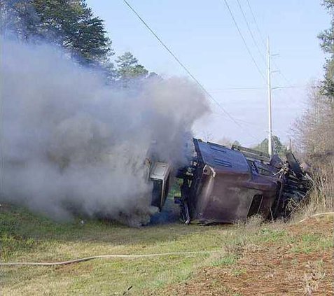 chicken truck smoke 