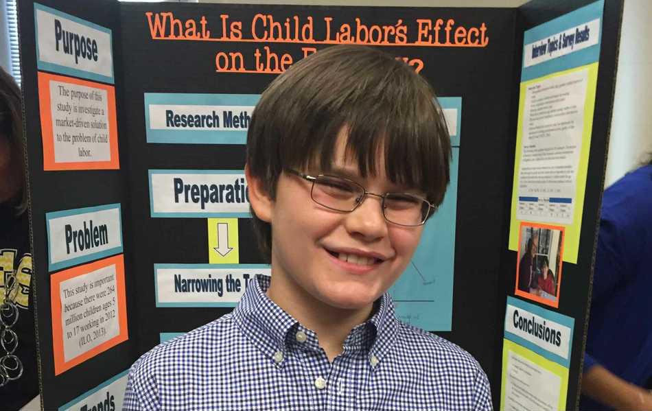 Daves Creek student qualifies for state social studies fair Forsyth News