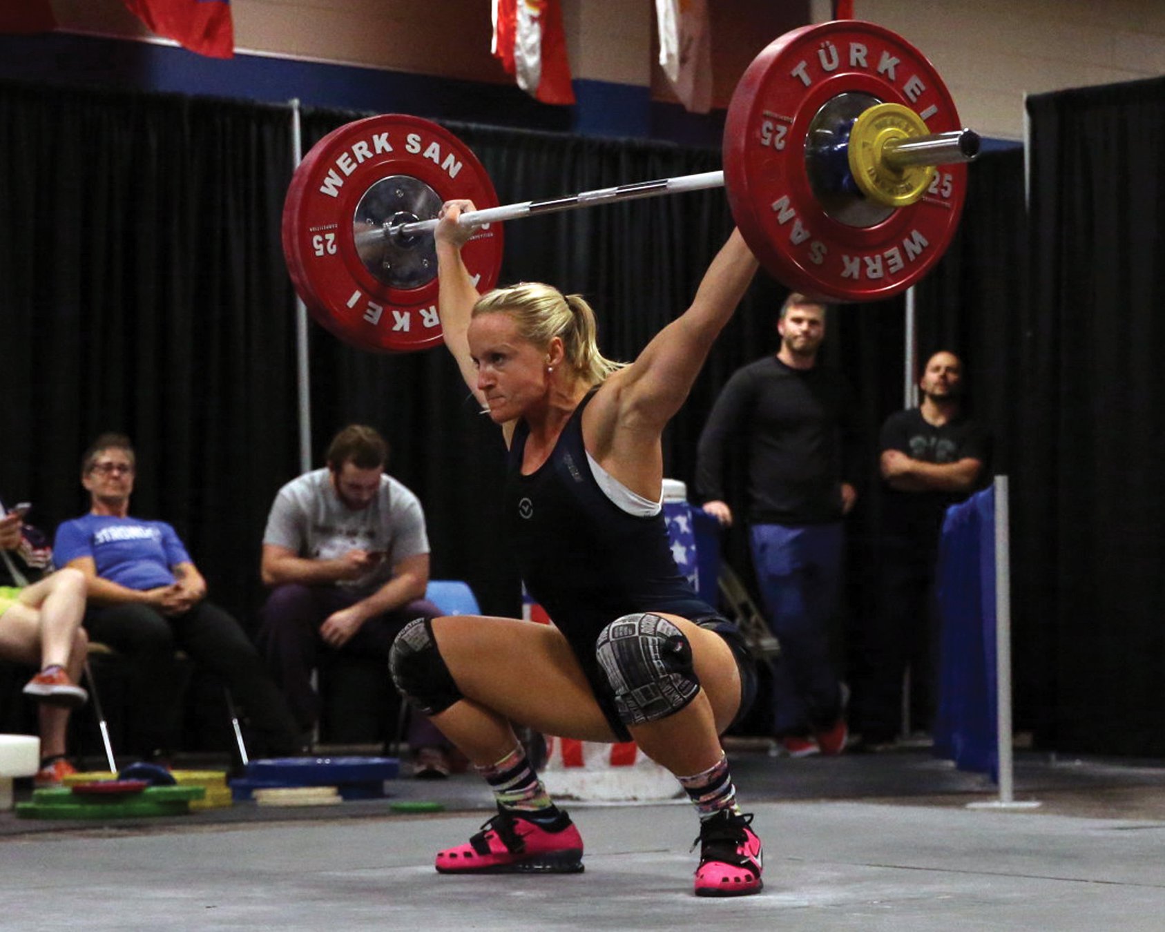 Cumming’s Jill Thornton has one of the top weightlifters in the