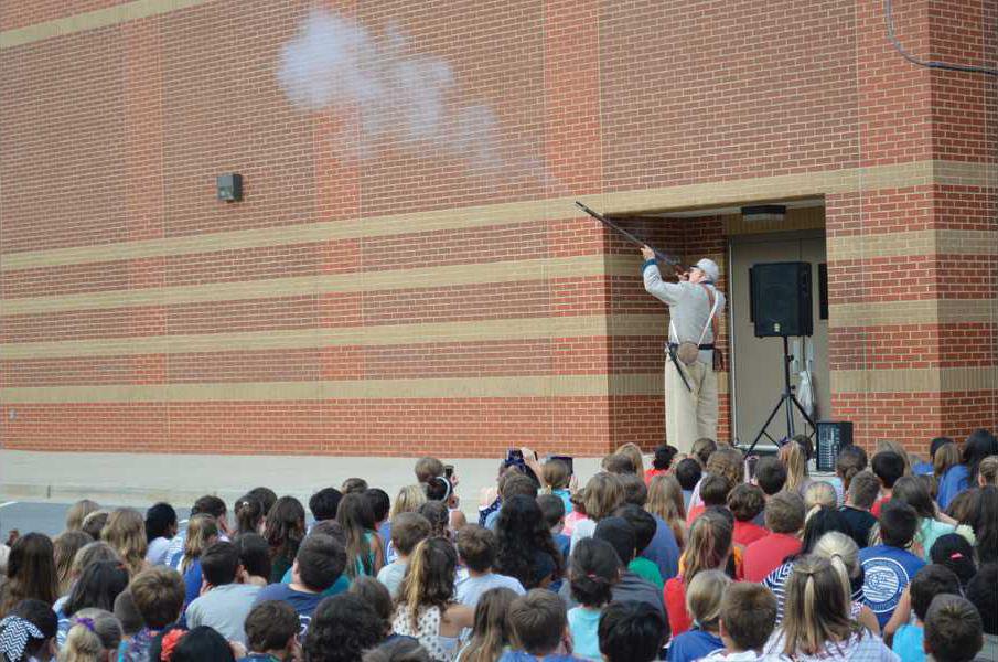 Civil War reenactors visit Kelly Mill Elementary Forsyth News