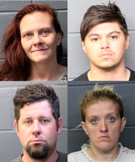 Four arrested in drug task force meth bust - Forsyth News