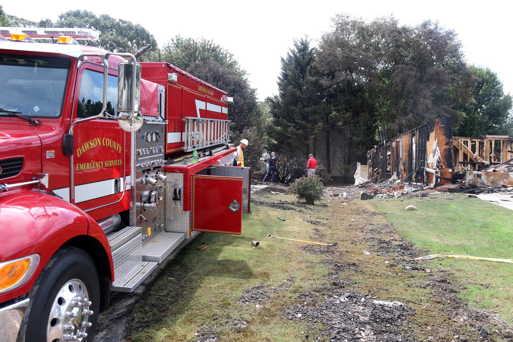 Fourth of July fire demolishes three Dawsonville homes Forsyth News