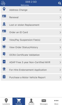 DDS app services
