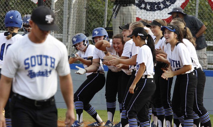 South newton softball 2 100918