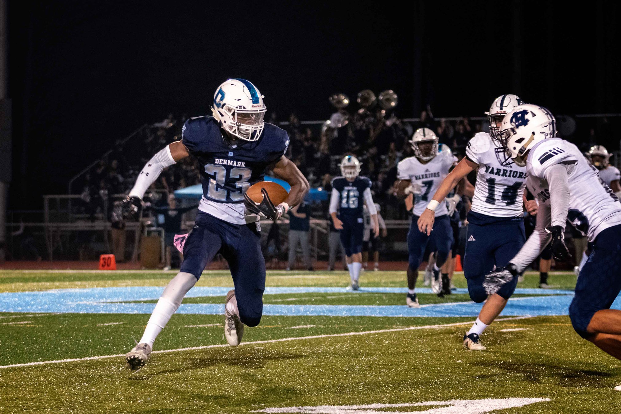 Football Denmark's Ze'Vian Capers commits to Arkansas Forsyth News