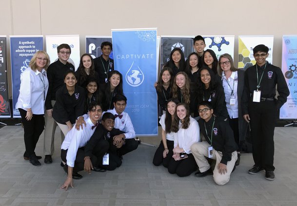 FCN Lambert High School iGem team 2 012319