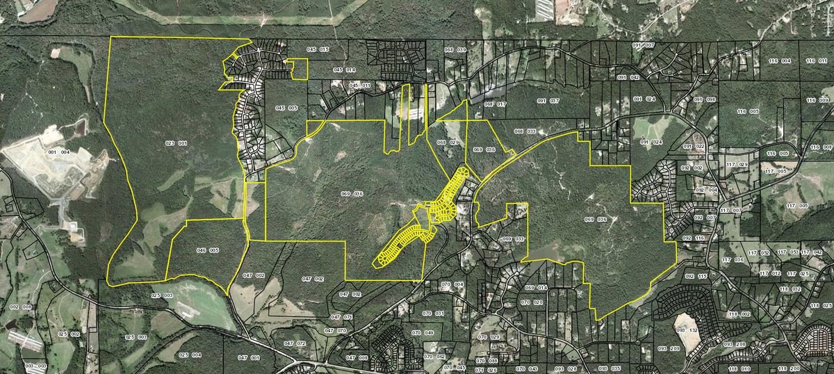 forsyth county parcel map How 1 700 Acres Of North Forsyth Land Became The Center Of Federal forsyth county parcel map