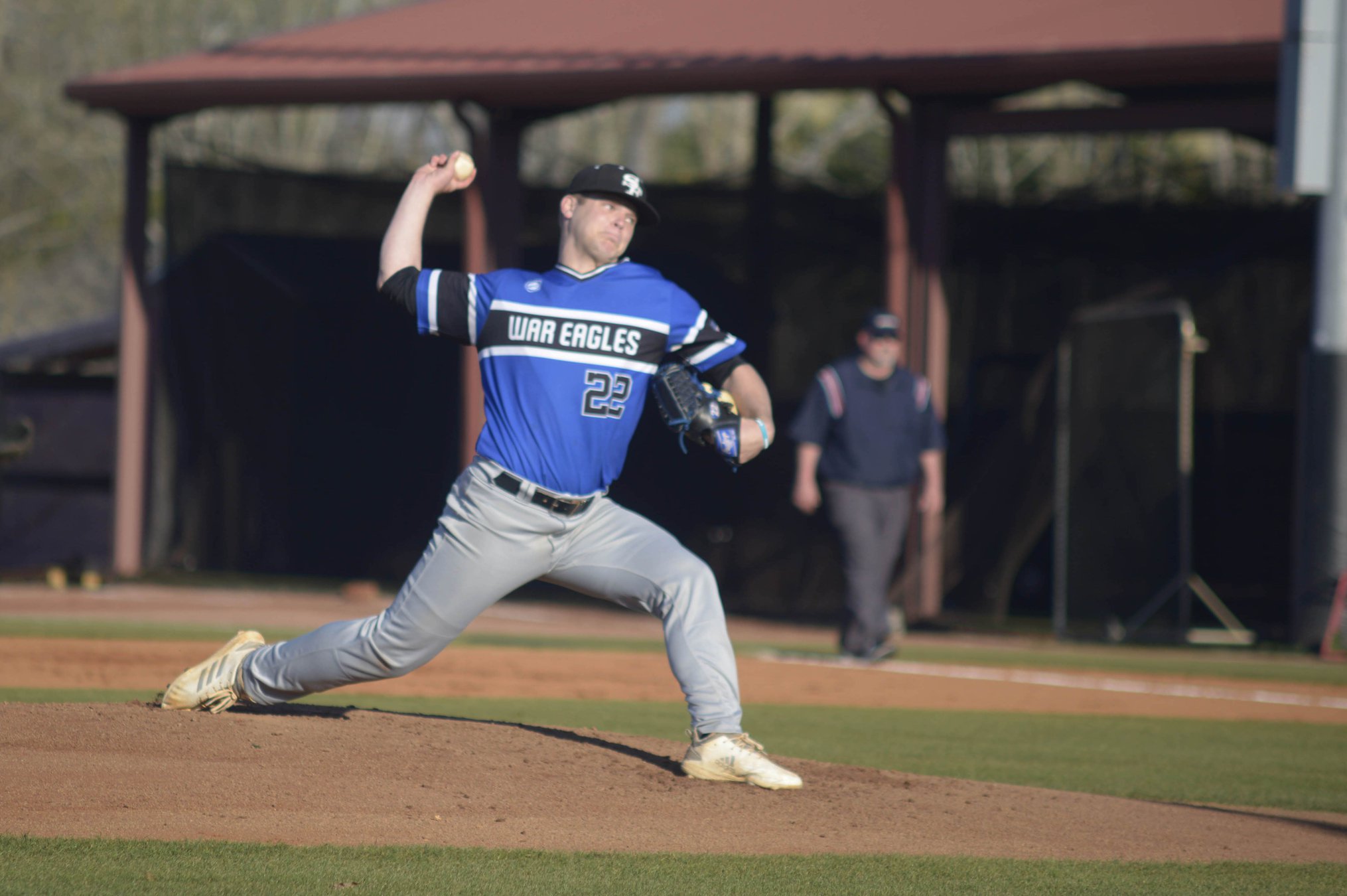 Baseball Sims' pitching, hitting lift South to win over Lambert