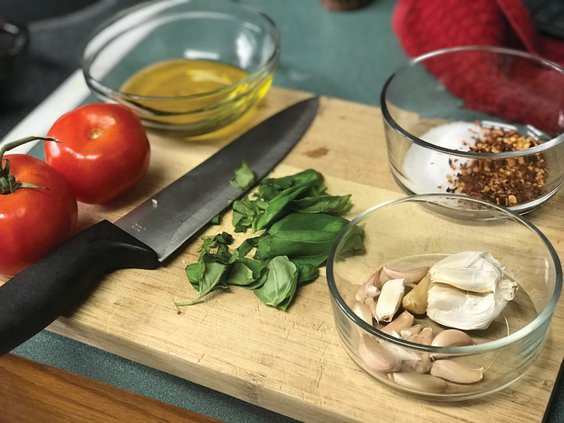 Pizza ingredients