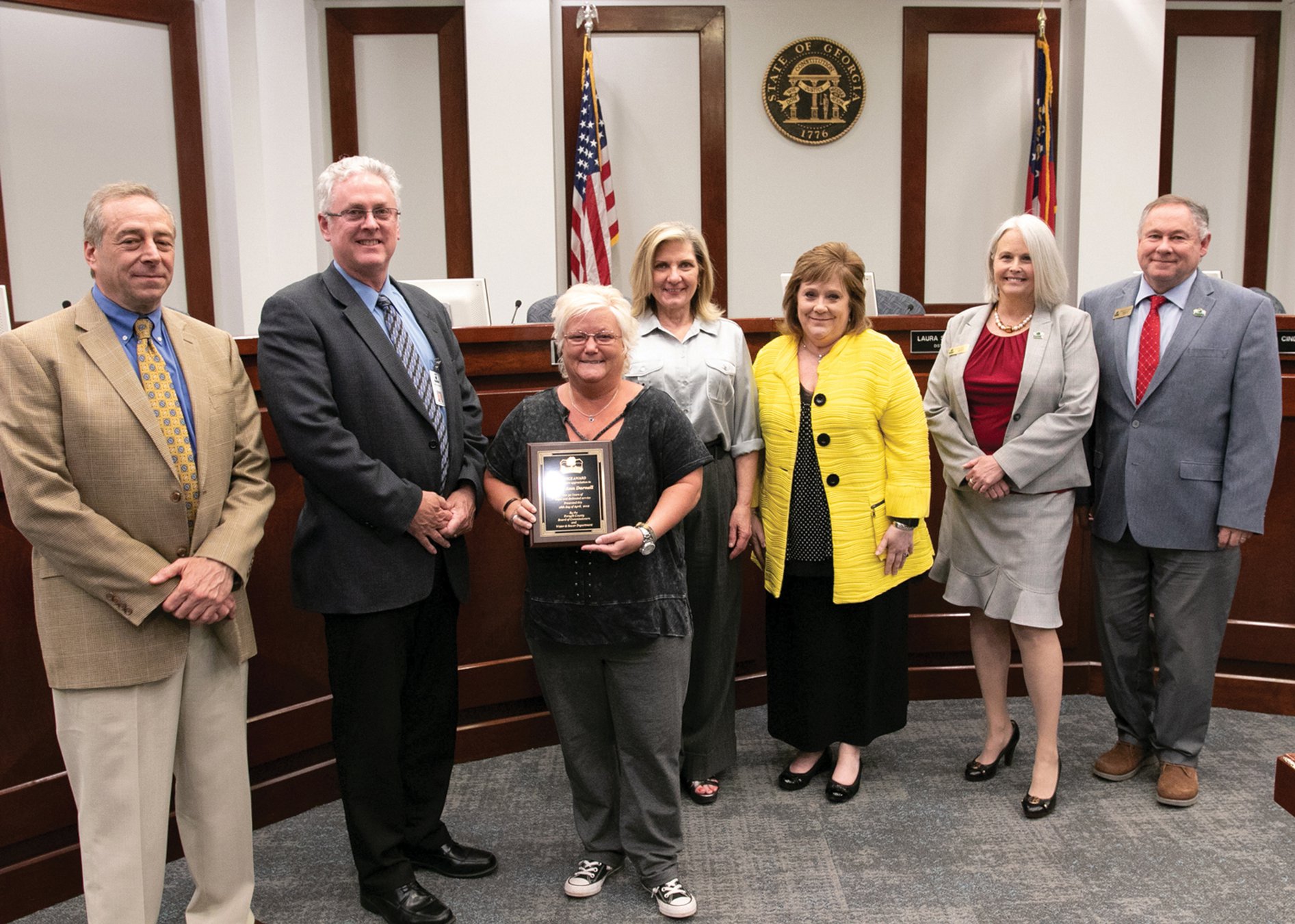 Hometown News: Water and Sewer employee honored for 30 years of service ...