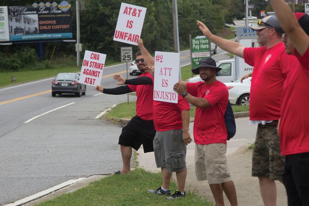 CWA protest 1