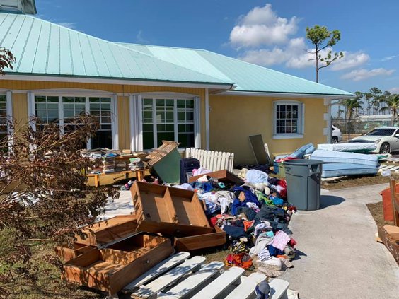 Bahamas home damage