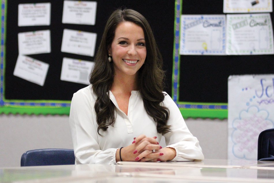 Teacher of the month Whitlow teacher leans on her own struggles in