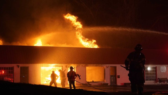Dahlonega Street fire