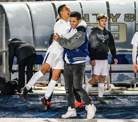 South celebrating