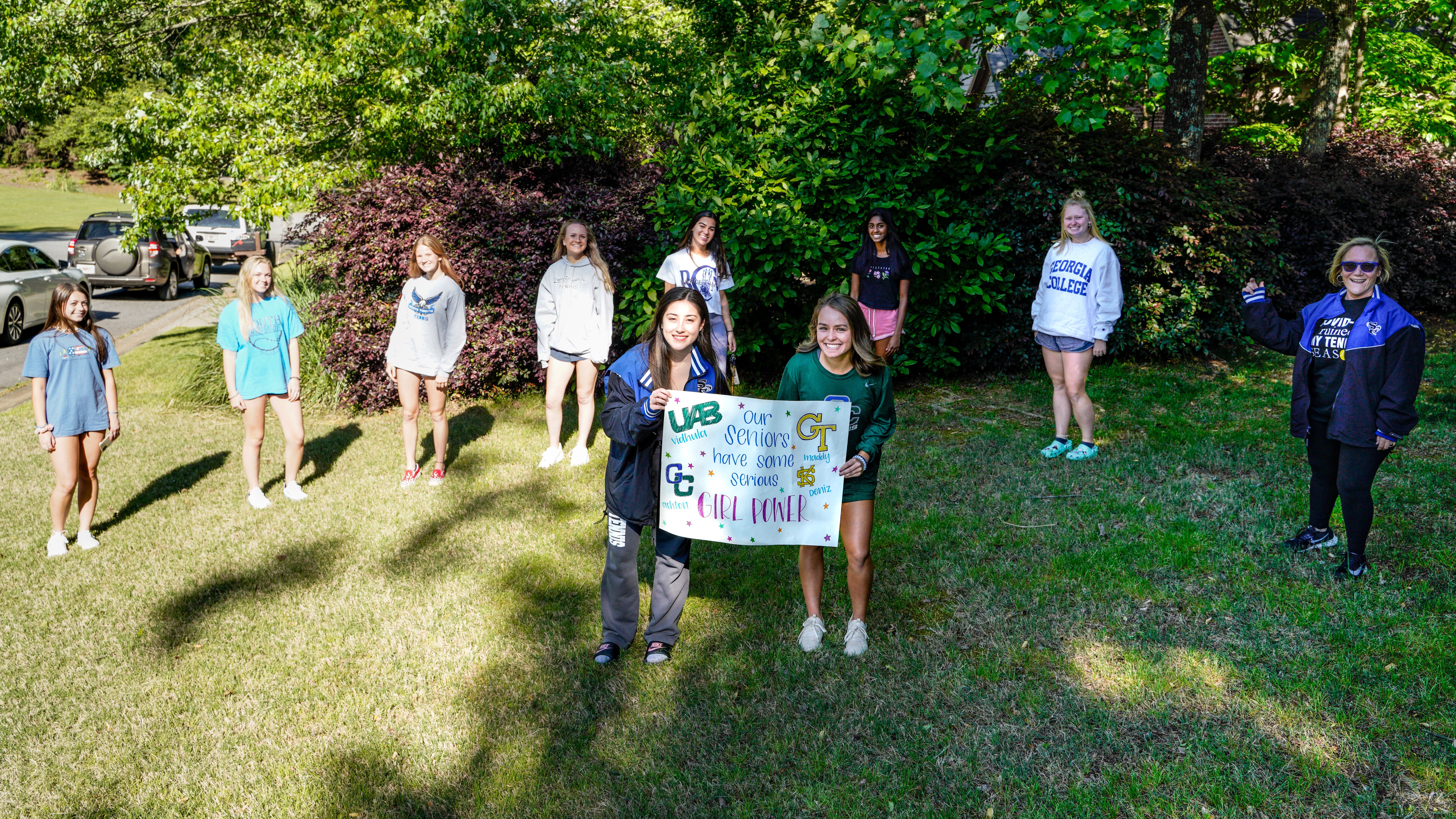 tennis south forsyth tennis sends off seniors with convoy forsyth news