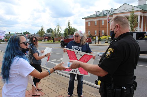 Local Mothers Hold Rally In Downtown Cumming To Bring Further Attention