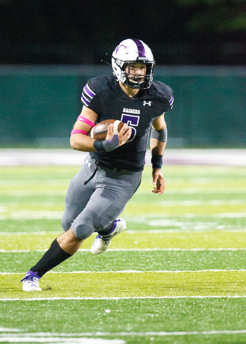 raiders football score on Football North Bounces Back With 34 20 Win Over Lambert Forsyth News