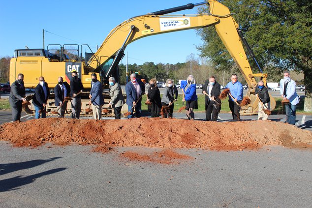 Ga. 400 Hwy. 369 interchange groundbreaking