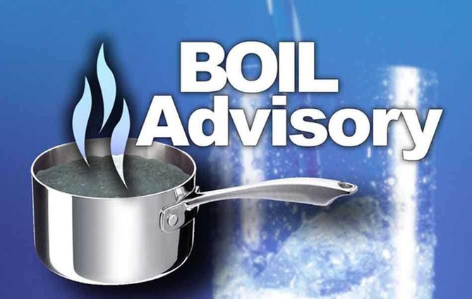 Boil water advisory