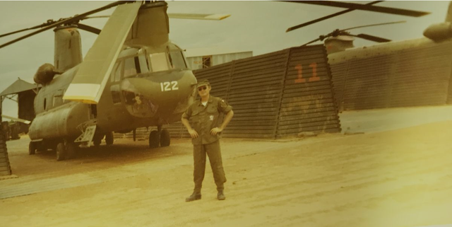 Author, Vietnam veteran reflects on time as helicopter pilot in war