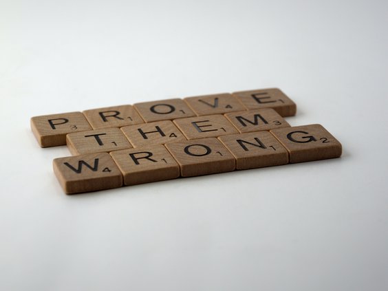 Prove them wrong
