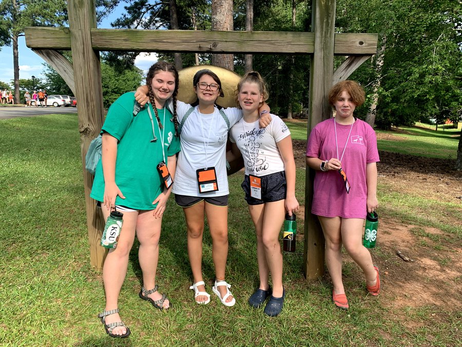 Extension Local youth return to rock eagle for summer camp Forsyth News