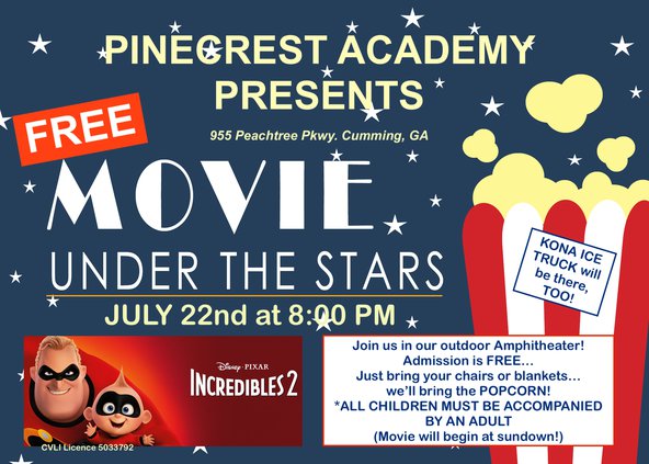 pinecrest movie night
