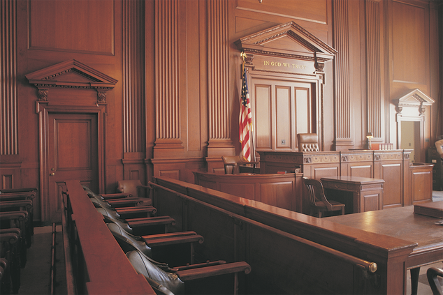 Empty Courtroom