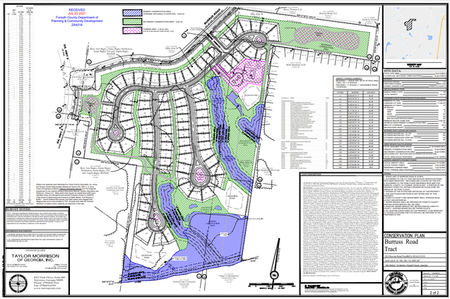 burruss road neighborhood site plans