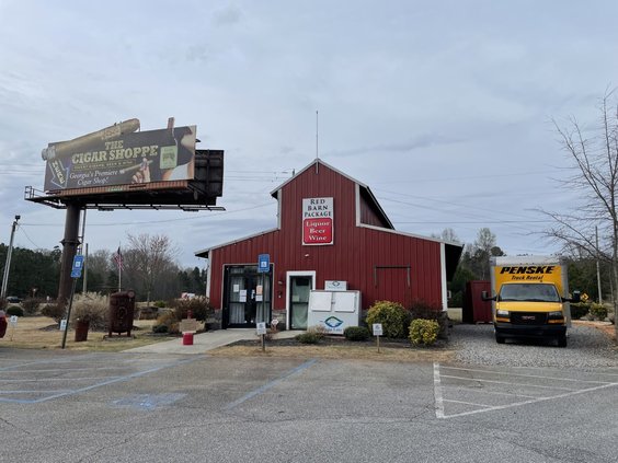 red barn package store