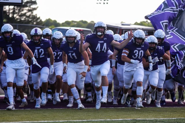 WATCH: Spring football practice with the North Forsyth Raiders