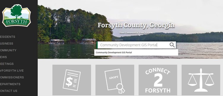 Community Development GIS Portal