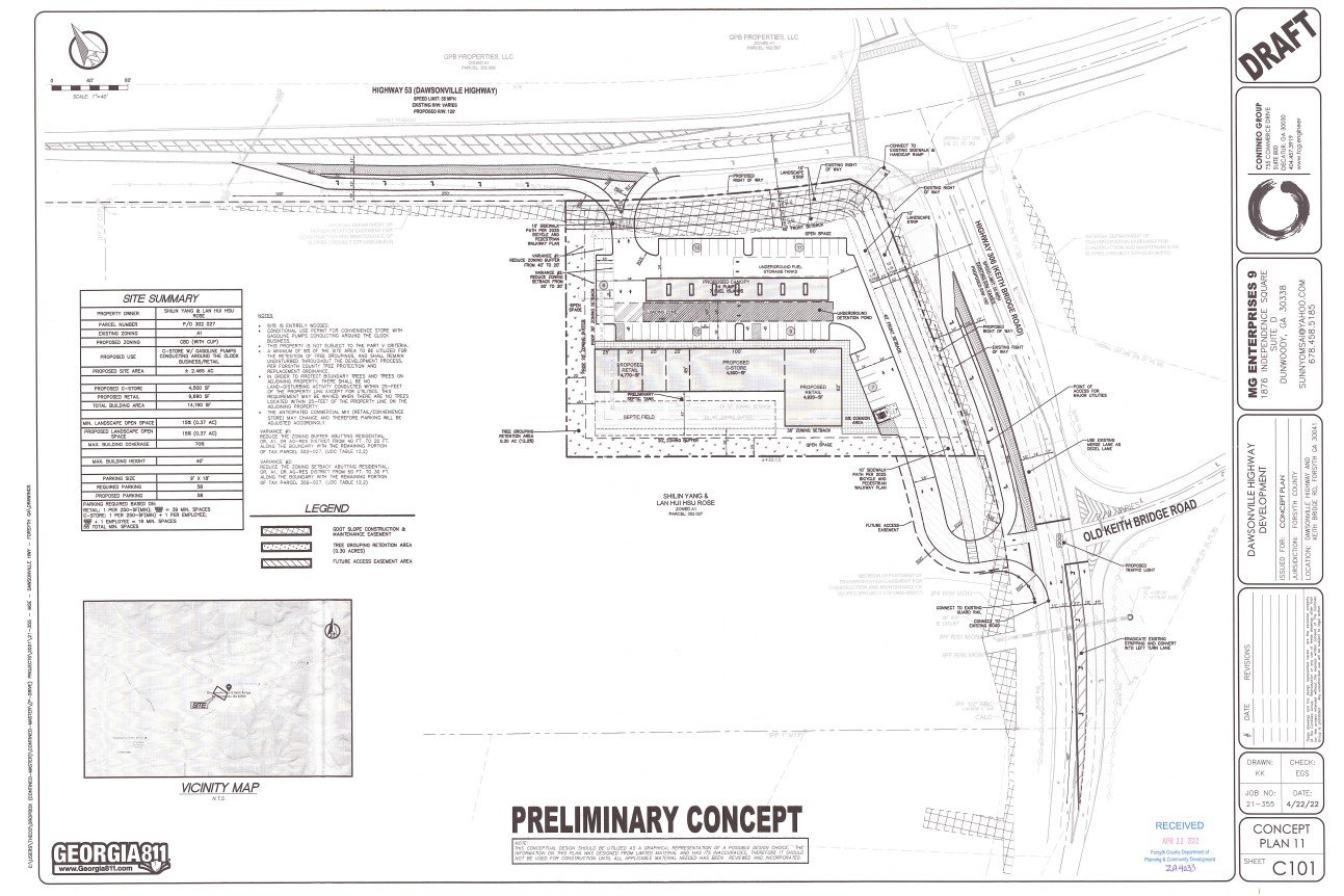 New convenience store in north Forsyth approved by planning board