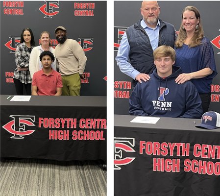Forsyth Central athletes