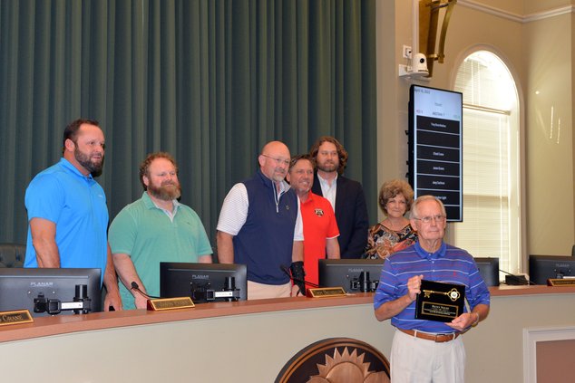 Ricky Noles key to the city