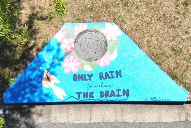 2023 Storm Drain Art winner