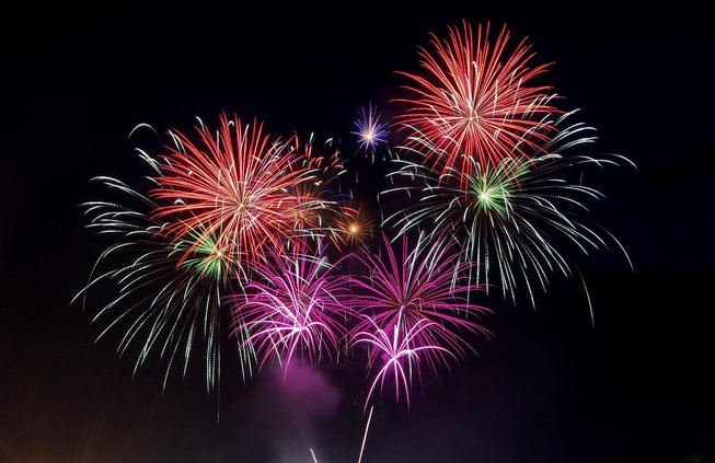 July 4th fireworks