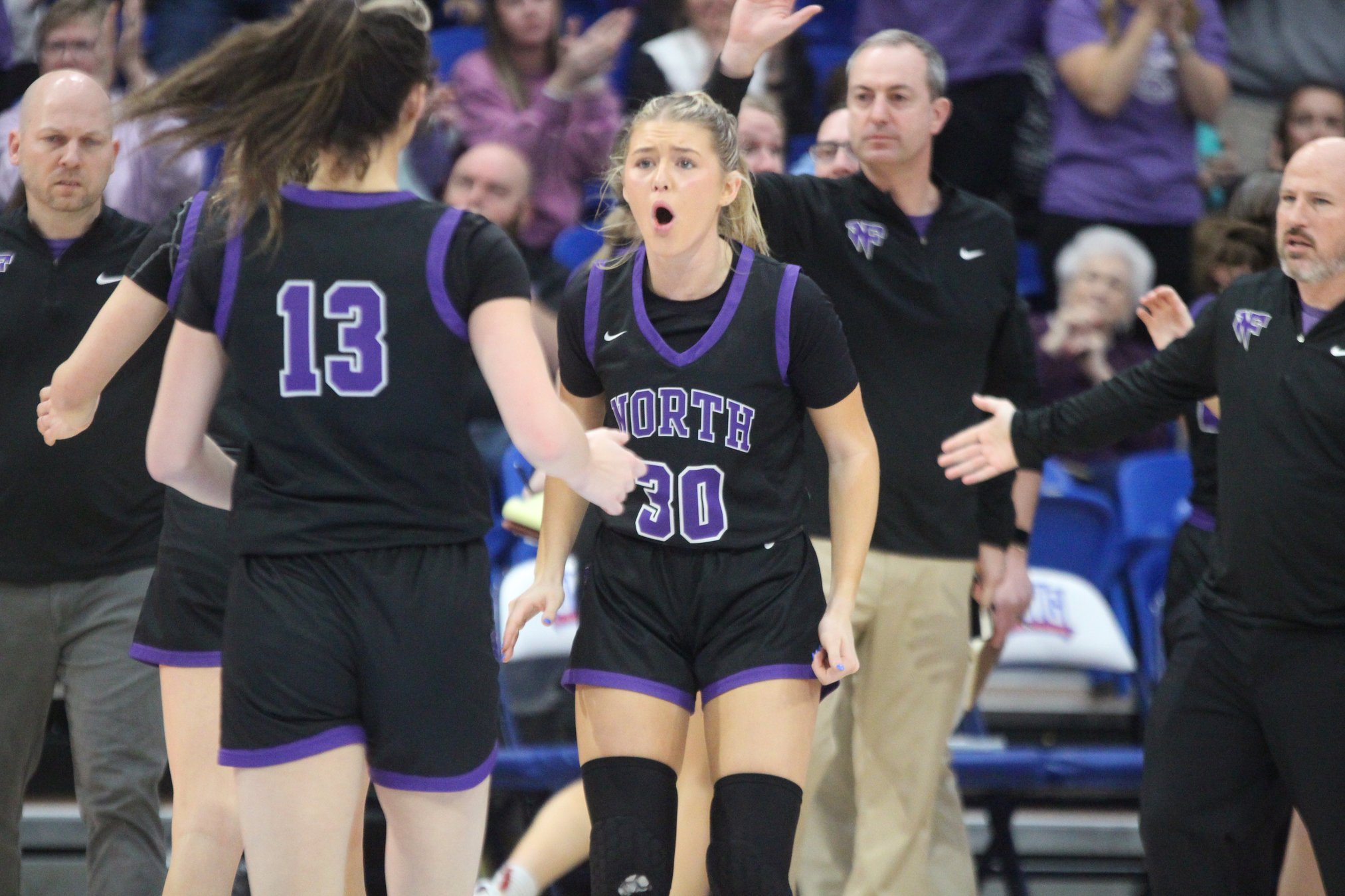 Photo Gallery North Forsyth versus Veterans in Class 6A girls