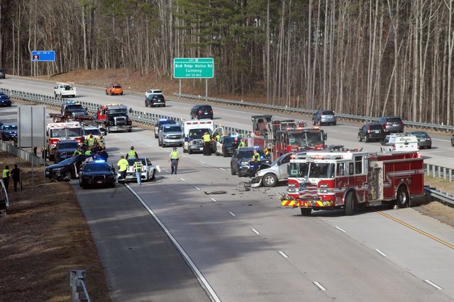 Georgia State Police say one person seriously injured in wreck after