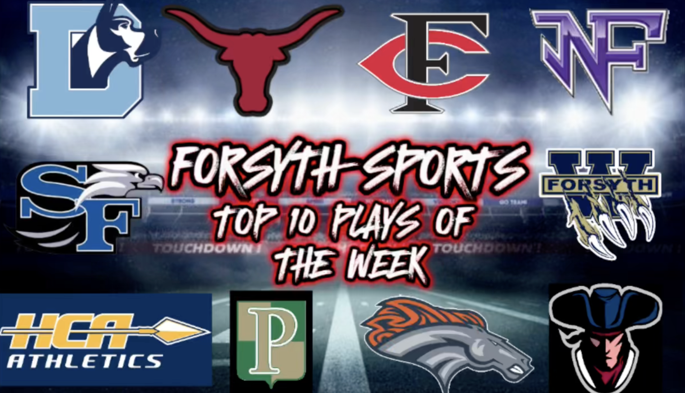 Watch Long touchdown runs lead Week 8's top plays Forsyth News