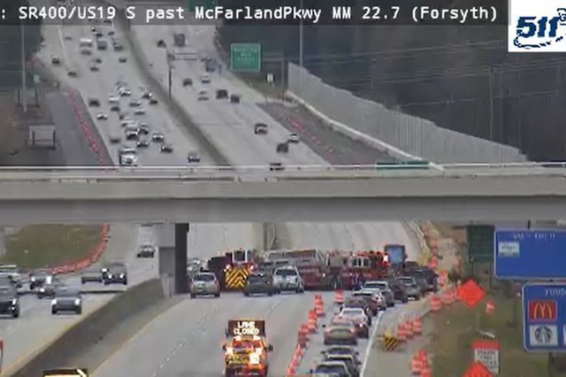 Update: One dead after man jumps from bridge, struck by vehicle on