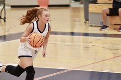 East Forsyth girls BB 25