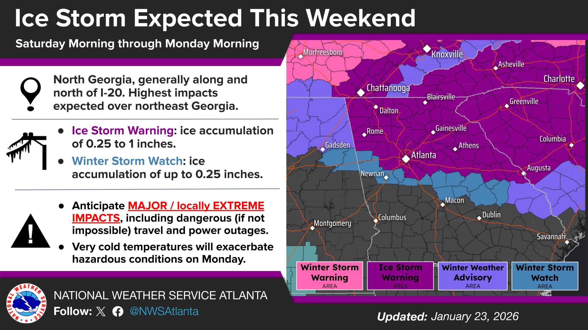 Winter Storm Fern: Forsyth County braces for ‘major to extreme’ ice ...