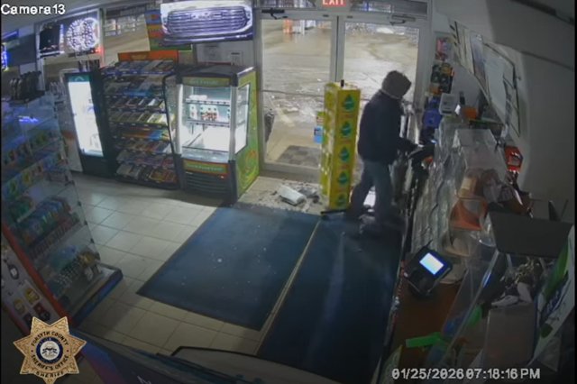 Man out on bond arrested in Forsyth County gas station smash-and-grab ...