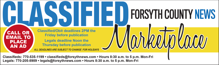 Forsyth Classifieds Marketplace Header
